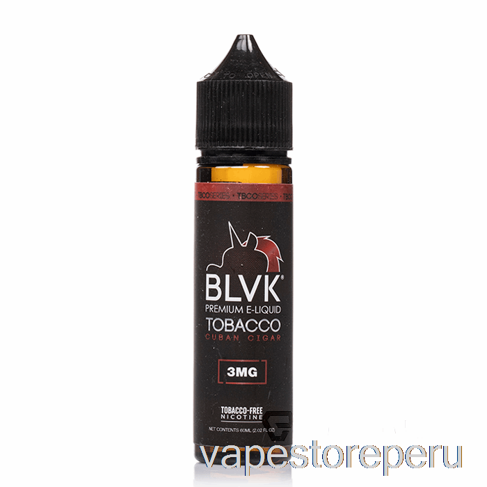 Cigarro Cubano Vape Smoke - Blvk - 60ml 3mg